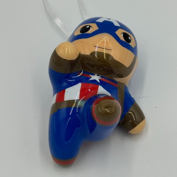 Captain America Kids Christmas Ornament - Picture 1 of 3